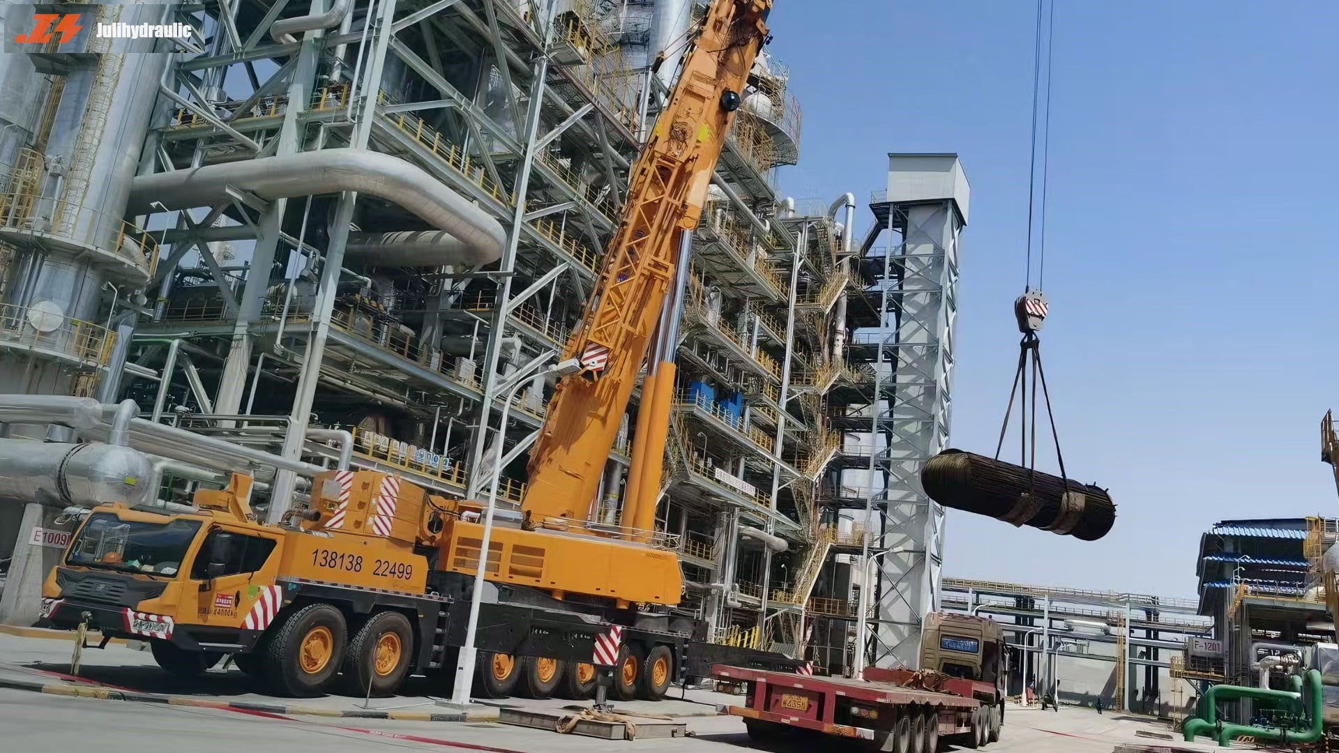 电动管束抽装机